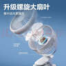得力【行业TOP1-热销100W+】桌面usb风扇小型电风扇学生宿舍办公室工位寝室床头轻音小风扇-LK220黑 实拍图