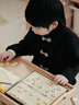 得力（deli）象棋磁性吸木棋套装便携式折叠棋盘成人儿童益智露营桌游开学礼物 实拍图