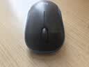罗技（Logitech）M185鼠标 无线鼠标 办公鼠标 对称鼠标 黑色蓝边 带无线2.4G接收器 实拍图