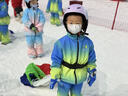 奈斯兄弟玩雪手套儿童滑雪手套加厚保暖男女小孩加绒防水防寒骑行手套 蓝色 M【适合3-5岁】 实拍图