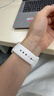 Apple/苹果 Watch S11 智能手表GPS款42毫米玫瑰金色铝金属表壳淡桃粉色运动型表带S/M MEUN4CH/B 实拍图