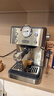 德龙（Delonghi）咖啡机 意式半自动家用15Bar泵压专业压力计 美式咖啡 快速加热技术 可调式奶泡 金属机身EM450.M 银色 小巧机身 稳定压力 定制杯量 自动关机 实拍图