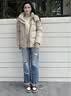 波司登反季冬羽绒服女士加厚修身休闲脱卸帽立领休闲百搭冬季外套 实拍图