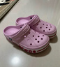 CROCS卡骆驰贝雅卡骆班洞洞鞋轻便耐磨拖鞋一脚蹬休闲鞋|205089 芭蕾粉/糖果粉-6TG 37 /38(230mm) 实拍图