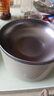 【带饭必备】饭盒带盖上班族密封饭盒不锈钢学生便当盒餐盒保鲜盒 乳白色2层 实拍图
