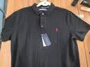 Polo Ralph Lauren 拉夫劳伦 男装 经典款修身网眼布短袖网球衫RL13502 001-黑色 M 实拍图