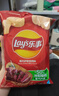 乐事（Lay's）薯片 得克萨斯烧烤味 135克*7包 休闲零食 膨化食品 实拍图