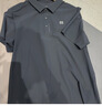 优衣库快干POLO衫/短袖男装女装合作款/T恤482304 09 黑色 4XL 实拍图