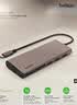 贝尔金（BELKIN）拓展坞扩展坞 usb多接口8合一扩展器 type-c苹果笔记本电脑macbook拓展坞 双HDMI/网口 INC027 实拍图