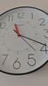 Timess 挂钟表客厅轻奢时钟简约创意石英钟进口机芯挂表薄边表挂墙30cm 实拍图
