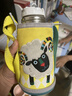 虎牌（TIGER）第三代最新款儿童杯小绵羊保温杯双杯盖MBR-S06G-YY吸管款600ML 实拍图