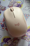 罗技（Logitech）M221轻音鼠标 无线鼠标 办公鼠标 对称鼠标 带无线微型接收器 茱萸粉 实拍图