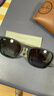 雷朋（RayBan）太阳眼镜方形舒适潮流墨镜修饰素颜眼镜0RB4187F 622/8G黑色镜框灰色渐变镜片 尺寸54 实拍图