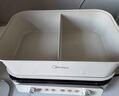 美的（Midea）[升级款]电火锅鸳鸯锅烤肉锅火锅0氟涂层超薄速沸电火锅多功能锅料理锅分体6.5L多用途锅DLS3322R2 实拍图