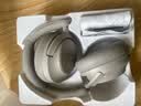 QCY H3S 头戴式-56dB主动降噪【双金标+A级降噪认证】7麦蓝牙耳机无线有线游戏低延迟超长续航 灰色 实拍图