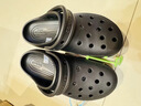 卡骆驰（crocs）经典云朵Clog女沙滩洞洞凉拖鞋206750 黑色39（39-40） 实拍图