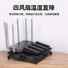连拓路由器散热风扇光猫wifi迷你电脑主机电视机顶盒机箱风扇底座USB 5V直流静音提速降温带开关12cm 实拍图