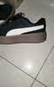 彪马（PUMA）黑色增高厚底松糕鞋女新款秋季休闲鞋PLATFORM397233 黑色-白-雪白色-01 37 实拍图