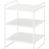 宜家（IKEA）JONAXEL尤纳赛尔搁架单元简约现代收纳架置物架书架 白色50x51x70 实拍图