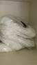百家好世旋转拖把替换布31cm宽5个装托把头超细纤维吸水墩布头替换装 实拍图