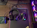 ROG棱镜2 头戴式无线游戏耳机 三模连接 Speednova技术 轻量化 游戏电竞耳机环绕7.1音效 3.5mm暗夜黑 实拍图