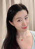戚小米小号水钻蝴蝶结侧边鸭嘴夹子水晶发卡高级感前额碎发夹迷你刘海夹 小号蝴蝶结发夹【2只装】 实拍图