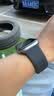 Apple/苹果 Watch S11 智能手表GPS款46毫米深空灰色铝金属表壳黑色运动型表带M/L MEVP4CH/B 实拍图