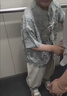 G.duck小黄鸭童装汉服男童夏季套装新中式唐装儿童演出服男宝宝周岁礼服 蓝色 130 （建议身高120cm 8-9岁）cm 晒单实拍图