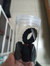 马尾丸子头发圈手链加粗头绳新款高弹力耐用无接缝发绳皮筋发饰品 FQ209-黑色5根盒装 实拍图