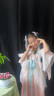 安妮优儿（Anneyol）女童汉服六一儿童节中国风唐装连衣裙超仙古风公主襦裙 粉色 120 实拍图