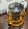忆壶茶（YIHUTEA）茶壶玻璃泡茶壶耐高温煮茶壶加厚烧水茶具带过滤茶水壶杯子大容量 时光壶单壶小号600ml 实拍图