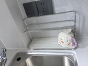 懒角落杯具沥水架厨房置物架家用台面茶杯咖啡杯收纳架调料架 双层窄款 实拍图