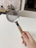 COOKSS婴儿辅食过滤网宝宝不锈钢漏勺面粉筛果汁蛋液过筛网烘焙辅食工具 实拍图
