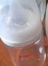 贝亲（Pigeon）【新生儿第一个奶瓶】玻璃奶瓶宽口径奶瓶80ml SS号奶嘴 0月+ 实拍图