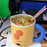 小南瓜电热水壶热奶杯多功能电炖杯便携烧水壶恒温养生杯小型一人办公室家用宿舍烧水杯保温电煮杯电热杯 0.8L 橙黄色-新升级智能款·滤网款 实拍图