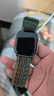 Apple/苹果 Watch S11 智能手表GPS款46毫米银色铝金属表壳雾紫色运动型表带M/L MEVX4CH/B 实拍图