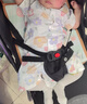 夏季婴儿衣服纯棉短袖连体衣女男宝宝哈衣爬爬服0-2岁婴幼儿服饰 紫色花朵 90cm 实拍图