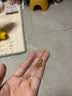 周大福爆闪小方糖黄金戒指女15号约3.15g F233239生日礼物 实拍图