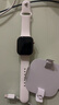 Apple/苹果 Watch S11 智能手表GPS款46毫米玫瑰金色铝金属表壳淡桃粉色运动型表带S/M MEVT4CH/B 实拍图