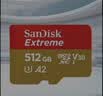 闪迪（SanDisk）512GB TF(MicroSD)内存卡4K极速金卡 A2 V30 U3 兼容大疆Pocket 4/Action 6运动相机 无人机存储卡 实拍图