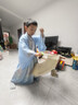 小淘孩儿童汉服国风汉服男童演出服唐装表演服 青筠 130 晒单实拍图
