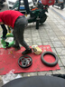 固满德山道巡礼电动摩托车轮胎半热熔真空胎90/90-12免费上门安装 实拍图