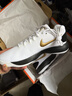 耐克男子实战篮球鞋冬季抗扭低帮NIKE HYPERDUNK 2017 LOW HV1793 170白/金属金/黑 43 实拍图