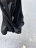 摩多狼（MOTOWOLF）摩托车头套夏季冰丝男面罩女四季防晒挡风 FM1-B头套长款 黑色 实拍图