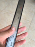 得力（deli）不锈钢拐尺钢角尺L型尺木工直角90度尺双面刻度150x300mm 实拍图