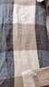 洁丽雅（Grace）家纺 绅士格子纯棉加厚吸汗大枕巾 两条装 兰 145g/条 80*50cm 实拍图