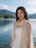 杭丝路纯色真丝丝巾女士雪纺围巾纱巾外搭防晒披肩妈妈生日礼物可定制 米色（175*65cm） 实拍图