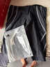 英发（YINGFA）泳裤男士防尴尬五分裤专业训练仿鲨鱼皮速干泡温泉游泳衣装 黑色 实拍图