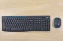 罗技（Logitech）MK346P(同MK345外观） 无线键鼠套装 办公商用键盘鼠标套装 全尺寸键盘104键 数字小键盘 便携黑色 实拍图