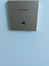 普联（TP-LINK）AX3000M全屋WiFi6套装千兆双频无线AP面板ac+ap套装POE路由器全屋面板 套餐五（5口千兆AC路由器*1+金色面板AP*4） 实拍图